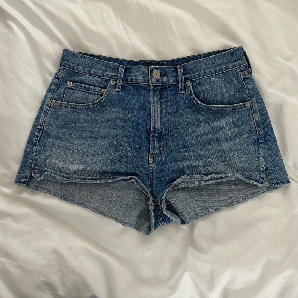 AGOLDE ANJA denim shorts